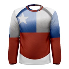 Chile Flag Country Chilean Men s Long Sleeve Tee by Sapixe