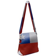 Chile Flag Country Chilean Zipper Messenger Bag by Sapixe