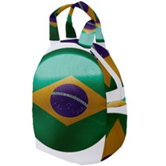 Brazil Flag Country Symbol Travel Backpacks by Sapixe