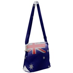 Australia Flag Country National Zipper Messenger Bag