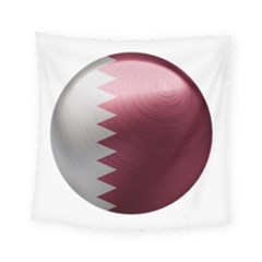 Qatar Flag Country Nation National Square Tapestry (small) by Sapixe