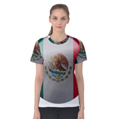 Mexico Flag Country National Women s Cotton Tee