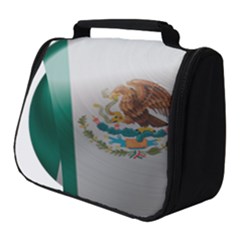 Mexico Flag Country National Full Print Travel Pouch (small)