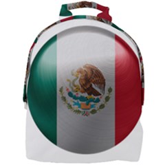 Mexico Flag Country National Mini Full Print Backpack by Sapixe