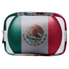 Mexico Flag Country National Make Up Pouch (small)