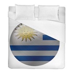 Uruguay Flag Country Symbol Nation Duvet Cover (full/ Double Size) by Sapixe