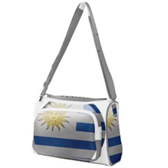 Uruguay Flag Country Symbol Nation Front Pocket Crossbody Bag by Sapixe