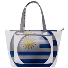 Uruguay Flag Country Symbol Nation Back Pocket Shoulder Bag  by Sapixe