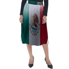 Flag Home Country National Symbol Classic Velour Midi Skirt 