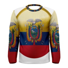 Ecuador Flag Ecuadorian Country Men s Long Sleeve Tee by Sapixe