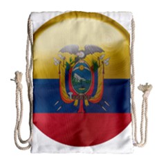 Ecuador Flag Ecuadorian Country Drawstring Bag (large) by Sapixe