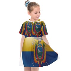 Ecuador Flag Ecuadorian Country Kids  Sailor Dress by Sapixe