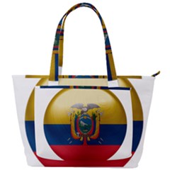 Ecuador Flag Ecuadorian Country Back Pocket Shoulder Bag  by Sapixe