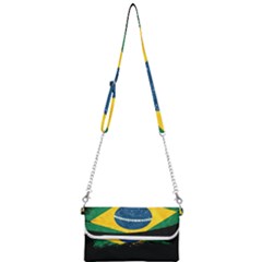 Flag Brazil Country Symbol Mini Crossbody Handbag by Sapixe