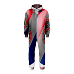Paraguay Flag Country Nation Hooded Jumpsuit (kids) by Sapixe