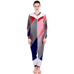 Paraguay Flag Country Nation Onepiece Jumpsuit (ladies)  by Sapixe