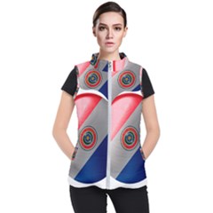 Paraguay Flag Country Nation Women s Puffer Vest