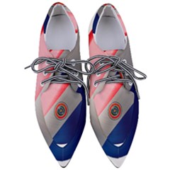 Paraguay Flag Country Nation Pointed Oxford Shoes