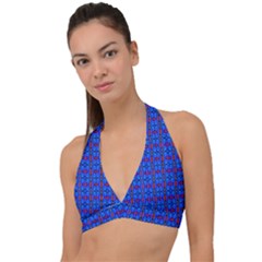 D 6 Halter Plunge Bikini Top