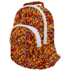 E 5 Rounded Multi Pocket Backpack by ArtworkByPatrick