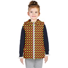 Rby 32 Kids  Hooded Puffer Vest by ArtworkByPatrick