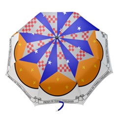 Coat Of Arms Of Magallanes Region, Chile Folding Umbrellas by abbeyz71