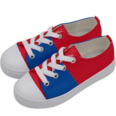 Seal Of Antártica Chilena Province Kids  Low Top Canvas Sneakers by abbeyz71
