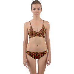 F 4 Wrap Around Bikini Set