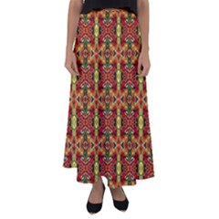 F 4 Flared Maxi Skirt