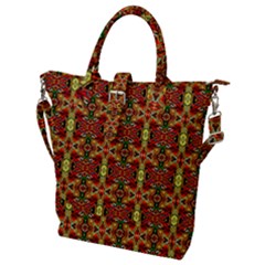 F 4 Buckle Top Tote Bag