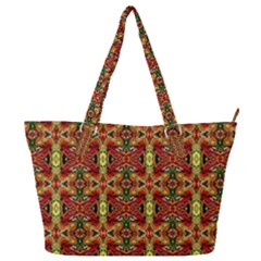 F 4 Full Print Shoulder Bag