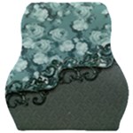 Wonderful Roses, A Touch Of Vintage Car Seat Velour Cushion 