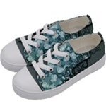 Wonderful Roses, A Touch Of Vintage Kids  Low Top Canvas Sneakers