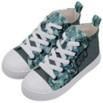 Wonderful Roses, A Touch Of Vintage Kids  Mid-Top Canvas Sneakers