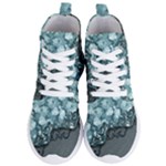 Wonderful Roses, A Touch Of Vintage Women s Lightweight High Top Sneakers