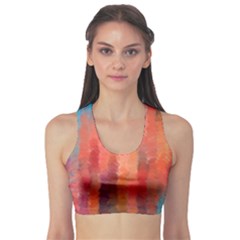 Coral Reef Sports Bra by TopitOff