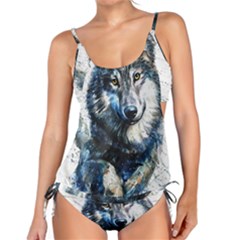 Gray Wolf - Forest King Tankini Set by kot737