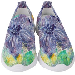 Original Abstract Art Kids  Slip On Sneakers