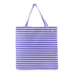 Striped Grocery Tote Bag