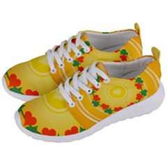 Mandala Floral Round Circles Men s Lightweight Sports Shoes