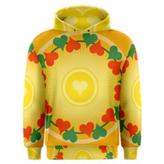 Mandala Floral Round Circles Men s Overhead Hoodie