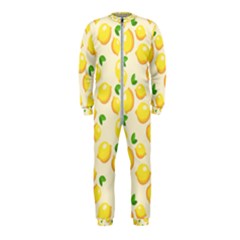 Fruits Template Lemons Yellow Onepiece Jumpsuit (kids) by Pakrebo