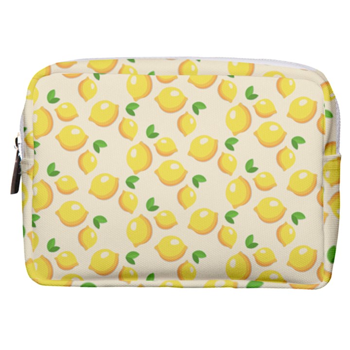 Fruits Template Lemons Yellow Make Up Pouch (Medium)