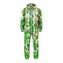 Flowering Vine Vine Ivy Flowers Hooded Jumpsuit (Kids)