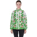 Flowering Vine Vine Ivy Flowers Women s High Neck Windbreaker View1