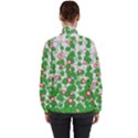 Flowering Vine Vine Ivy Flowers Women s High Neck Windbreaker View2