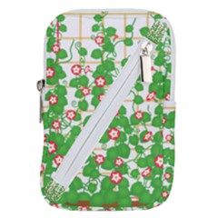 Flowering Vine Vine Ivy Flowers Belt Pouch Bag (small) by Pakrebo