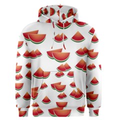 Summer Watermelon Pattern Men s Pullover Hoodie by Pakrebo