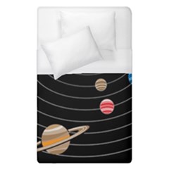 Solar System Planets Sun Space Duvet Cover (single Size) by Pakrebo