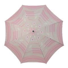 Background Non Seamless Pattern Pink Golf Umbrellas by Pakrebo